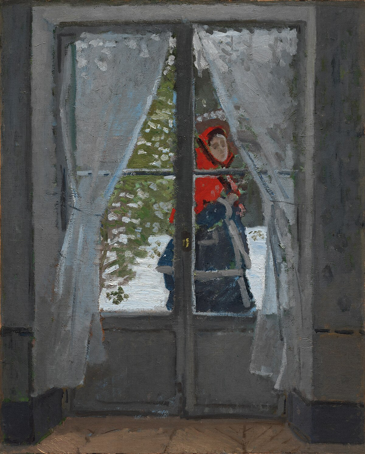 La Capelina roja - Claude Monet