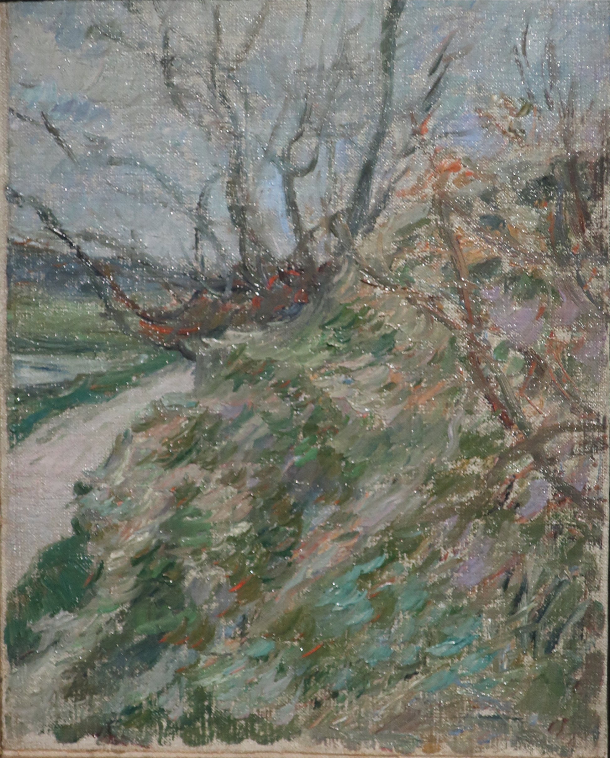 Estudio de paisaje - Paul Gauguin