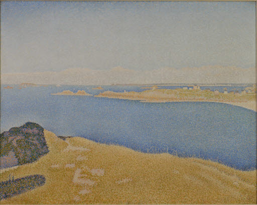 Reproduction du tableau « Saint-Briac, La garde Guérin, Saint-Lunaire - Paul Signac » par Alpha Reproduction en peinture à l’huile