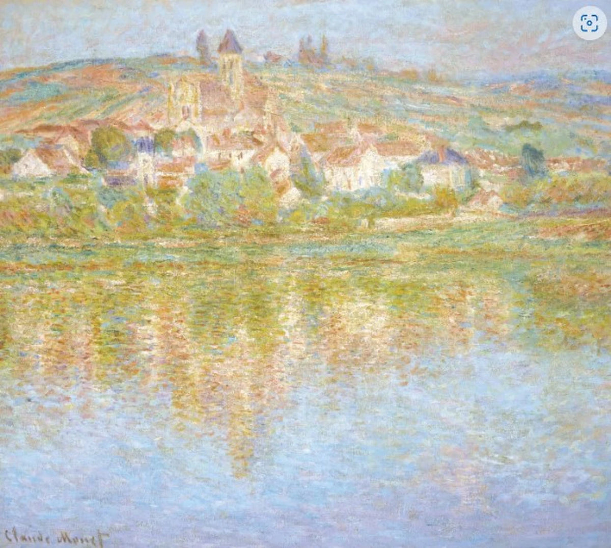 La Seine à Vétheuil (1901) Claude Monet (W1640)
