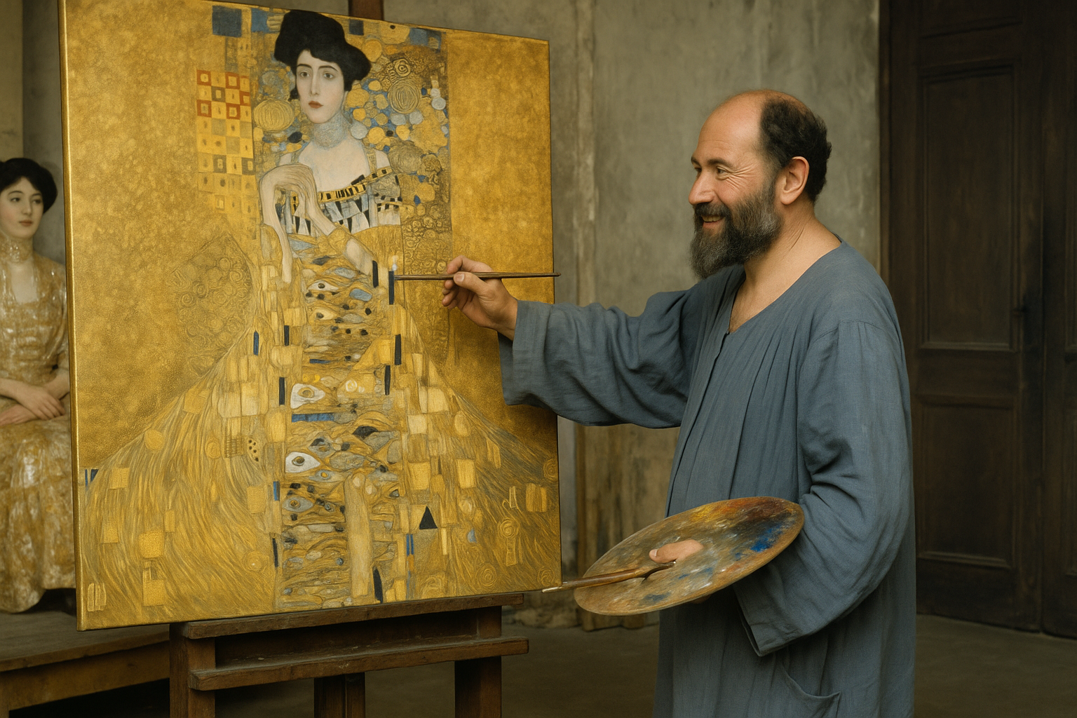 🖋️ Simbolismo y Feminidad en el Art Nouveau – Análisis pictórico y emocional