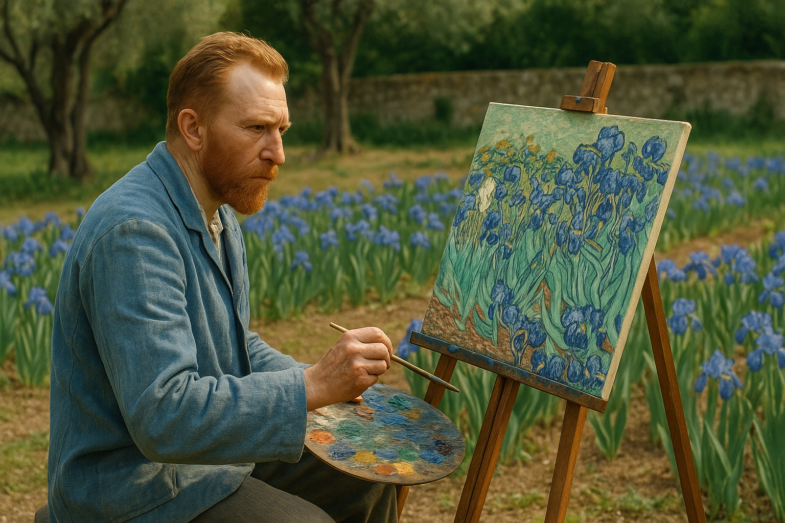 El Secreto de los Iris: Lo que Van Gogh ocultaba en sus flores