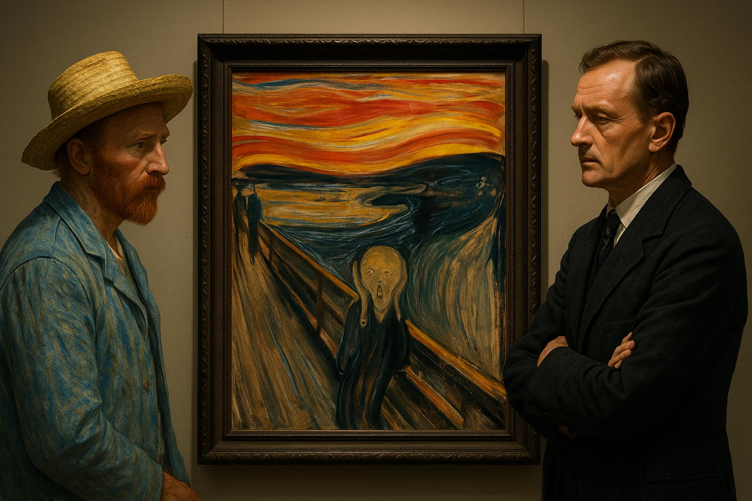 Van Gogh El Grito: Cuando la Pintura se Convierte en un Grito Interior