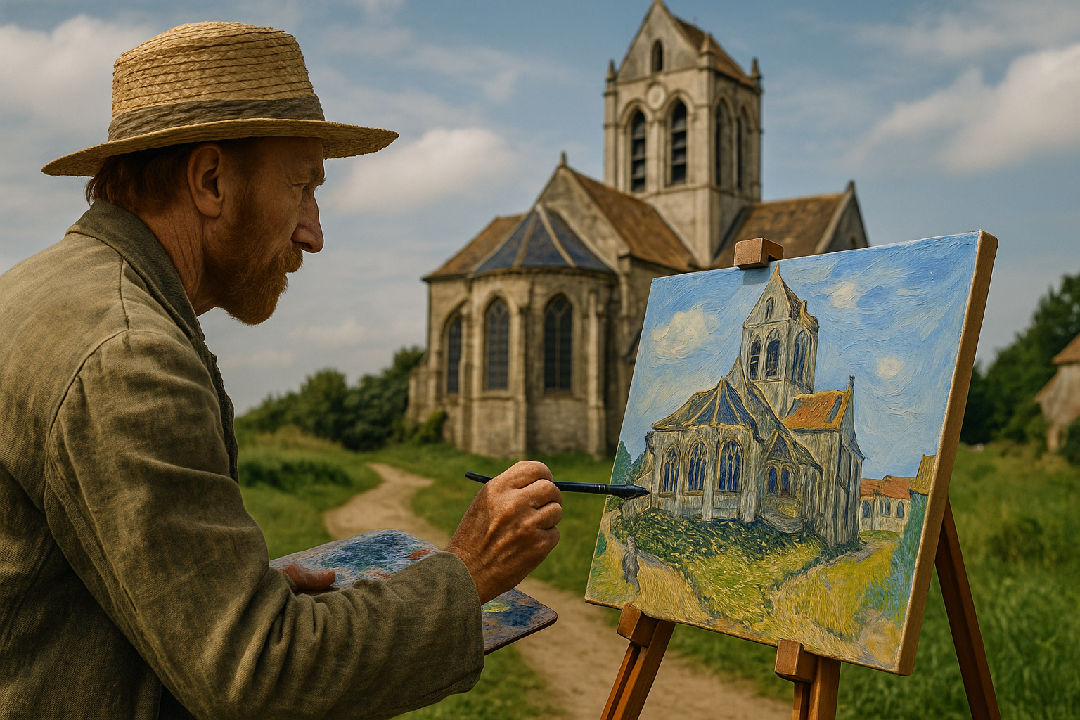 La Iglesia de Auvers de Van Gogh: Análisis Técnico e Histórico del Cuadro