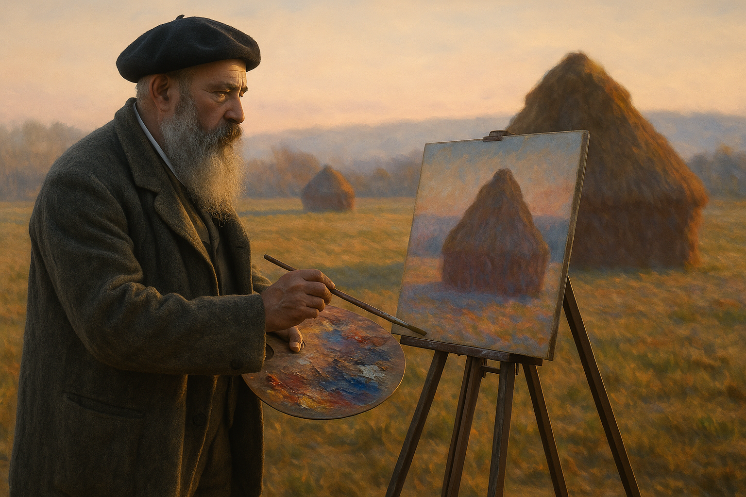 Por qué la Serie de los Montones de Monet Siempre Emociona