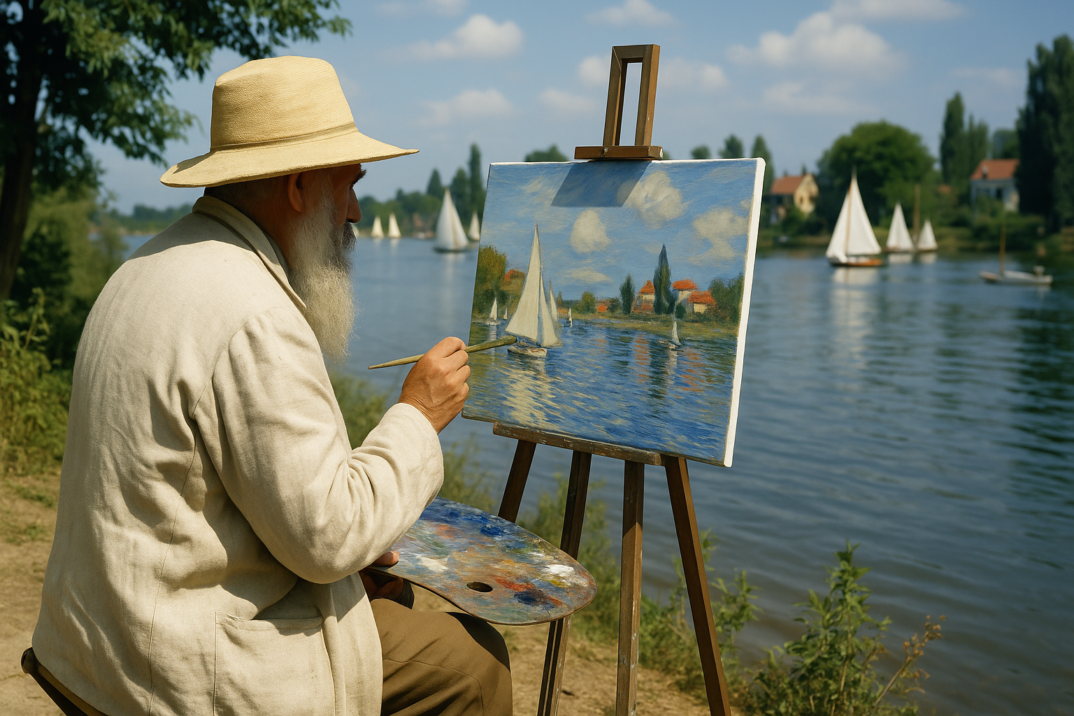 Claude Monet en Argenteuil: Cuando la luz abraza el Sena