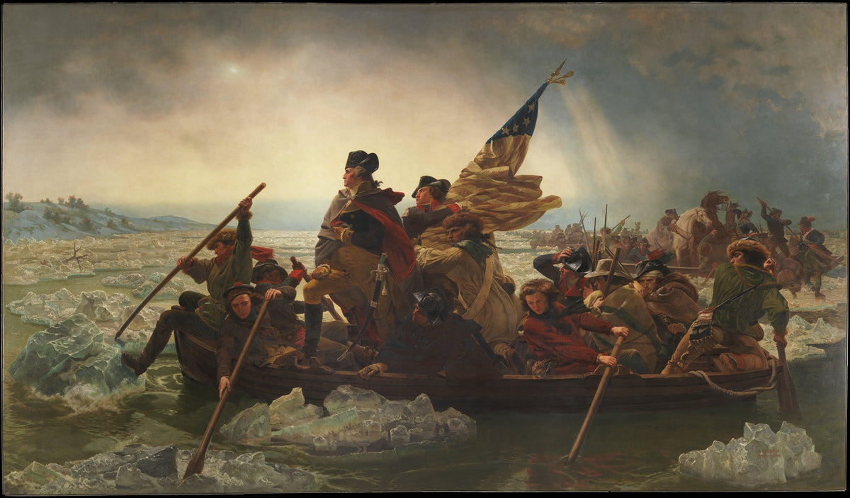 Washington Crossing the Delaware, peinture de Emanuel Leutze au Metropolitan Museum of Art