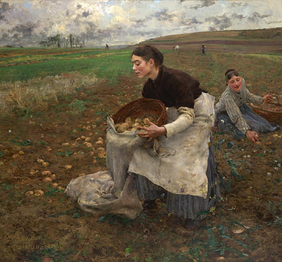 Jules Bastien-Lepage, chef de file de la peinture naturaliste