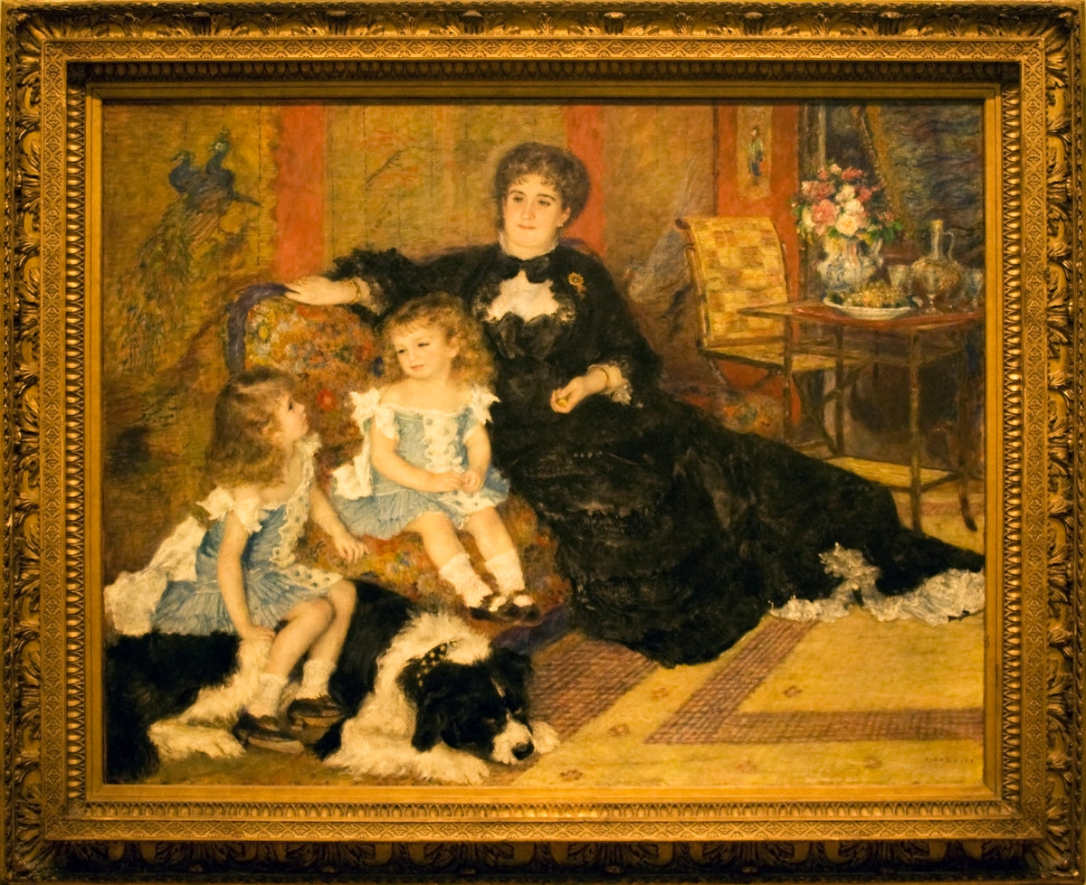 Madame Georges Charpentier et ses enfants peint par Pierre-Auguste Renoir en 1878