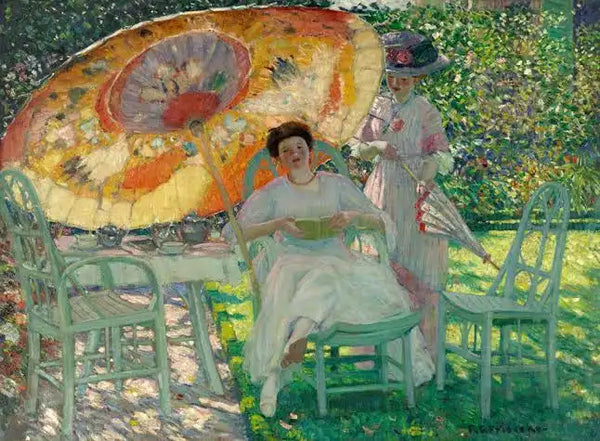 33- Frederick Carl Frieseke (1874–1939) (americano en Francia)