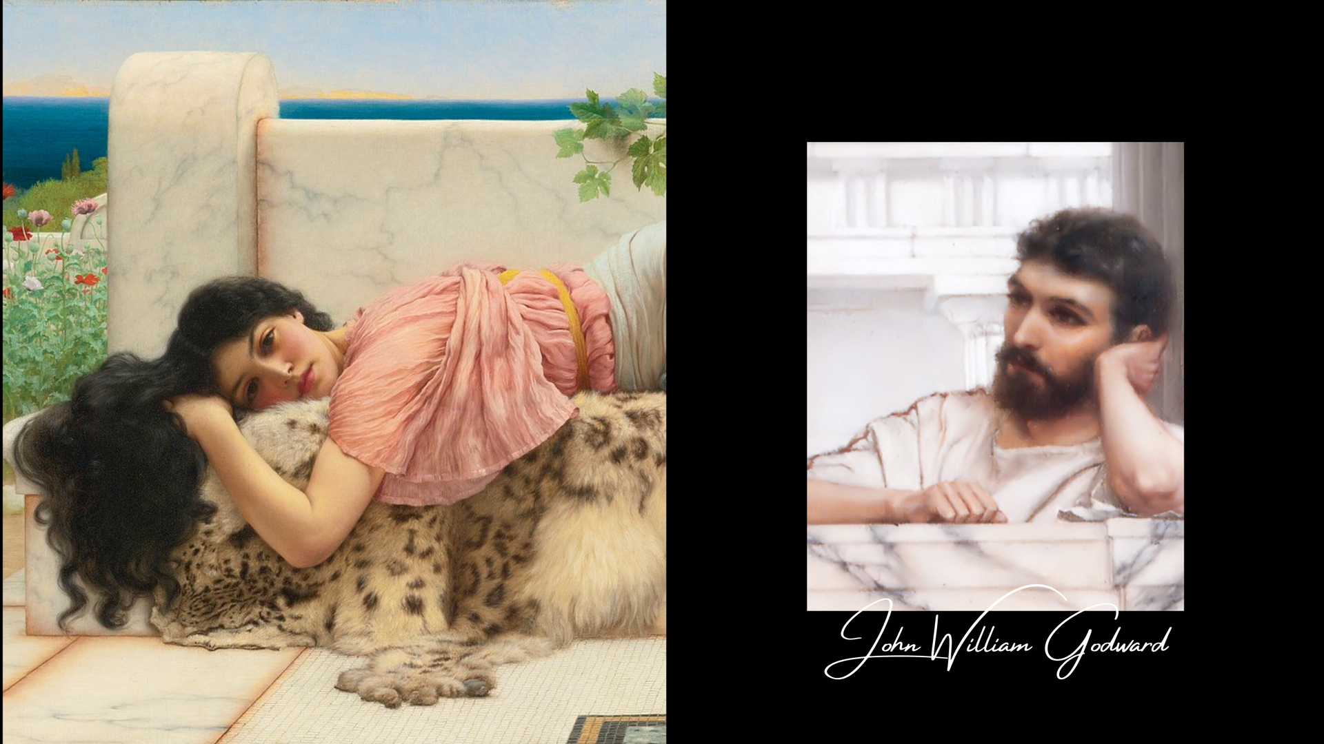 Reproductions de Tableaux de John William Godward