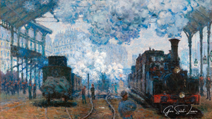 10 Cuadros Famosos de la Estación Saint-Lazare – Claude Monet