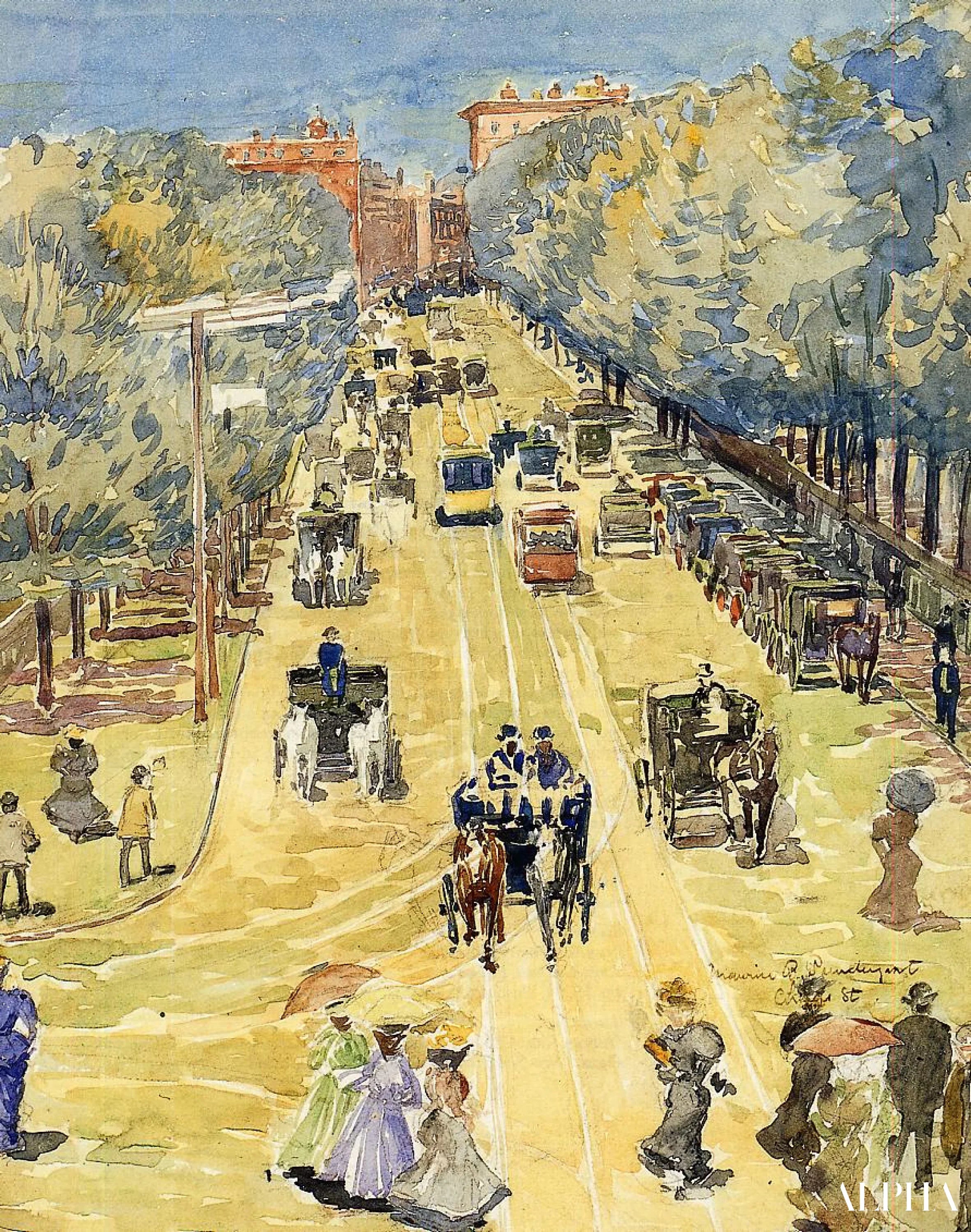 20 Cuadros Famosos de Maurice Prendergast
