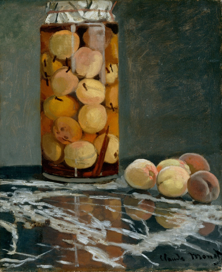 La tarro de melocotón - Claude Monet