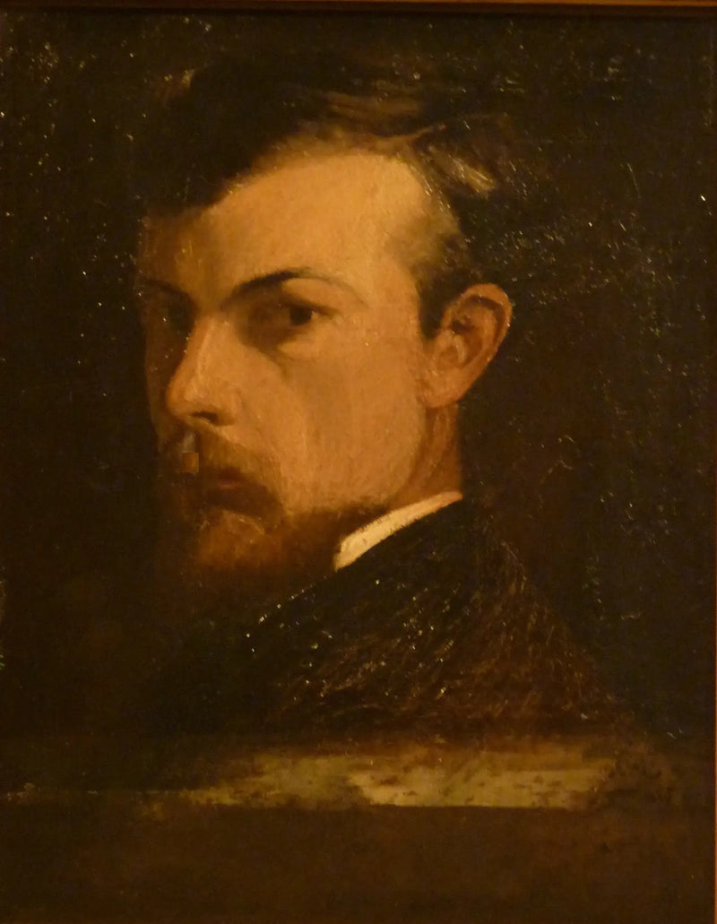 Mi retrato - Odilon Redon
