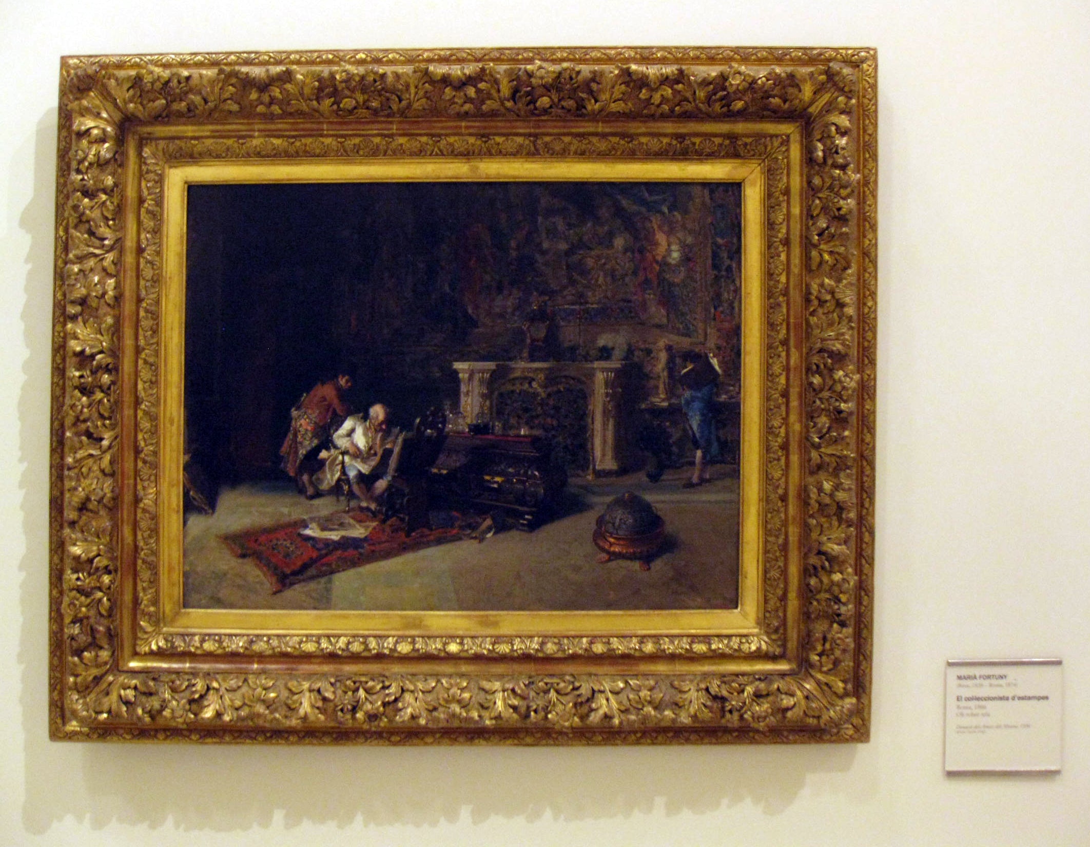 Le collectionneur de timbres - Mariano Fortuny Marsal