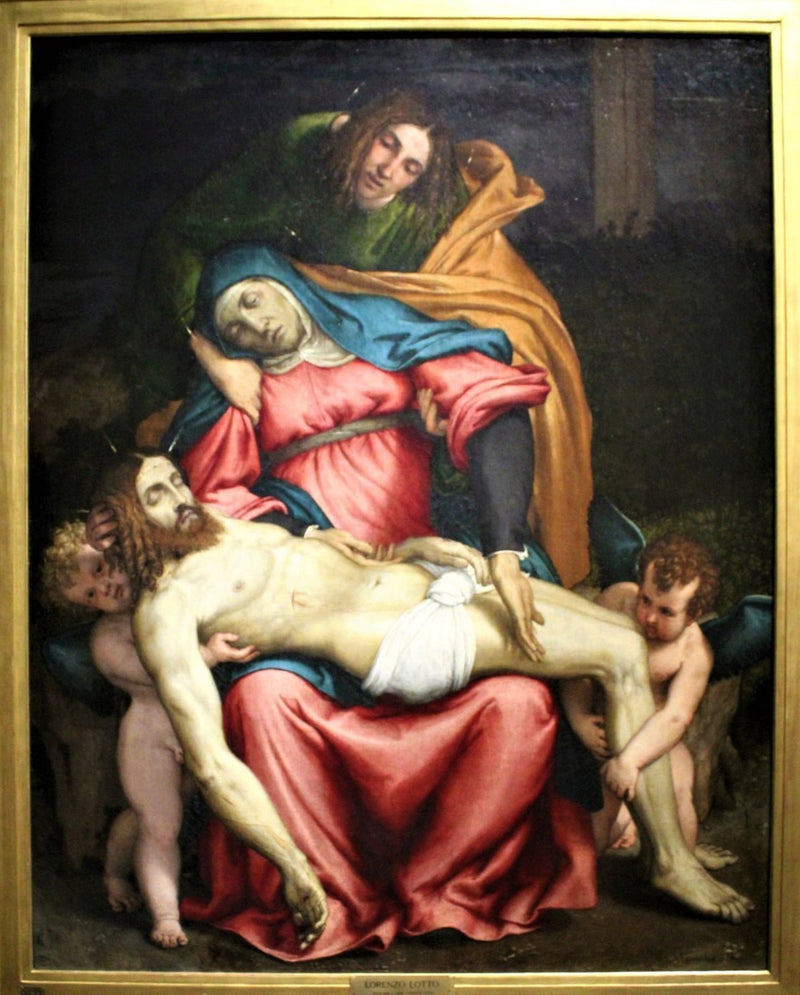 Pietà - Lorenzo Lotto