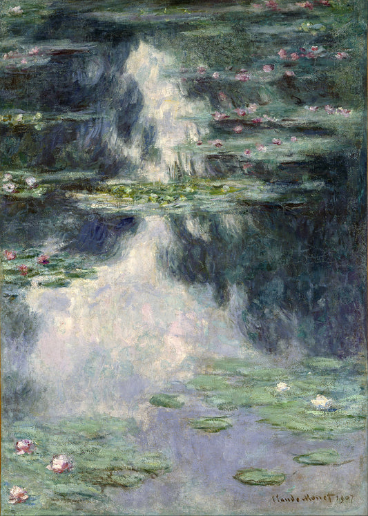 🌿 Estanque de los Nenúfares – Claude Monet (1907)