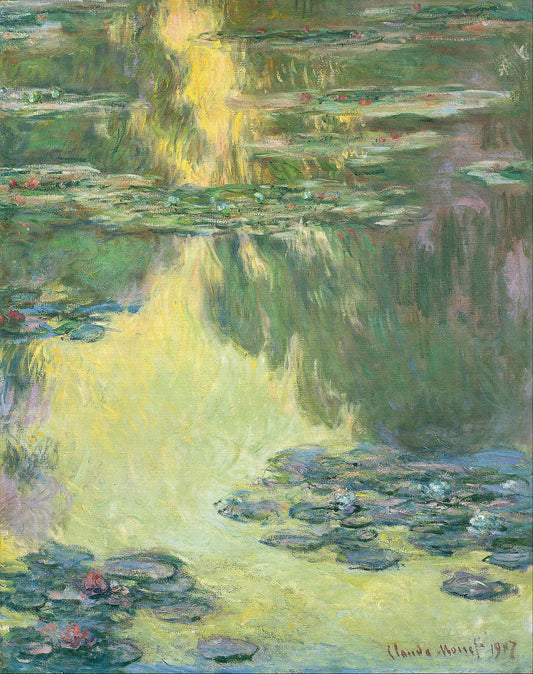 ☀️ Nenúfares (1907) – Claude Monet