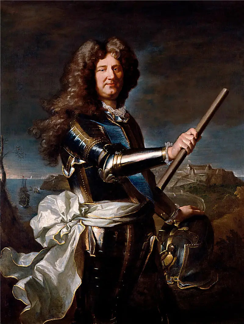 Retrato de Antoine I Grimaldi - Hyacinthe Rigaud