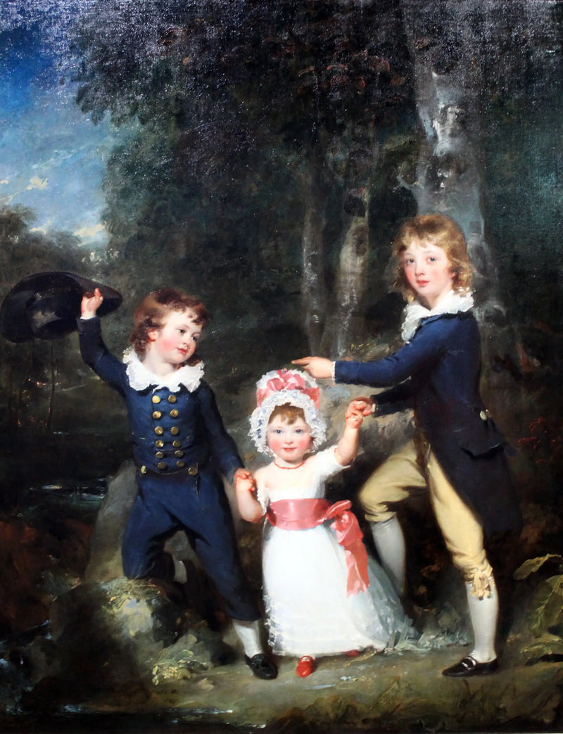 Retrato de los hijos de Lord George Cavendish - Thomas Lawrence