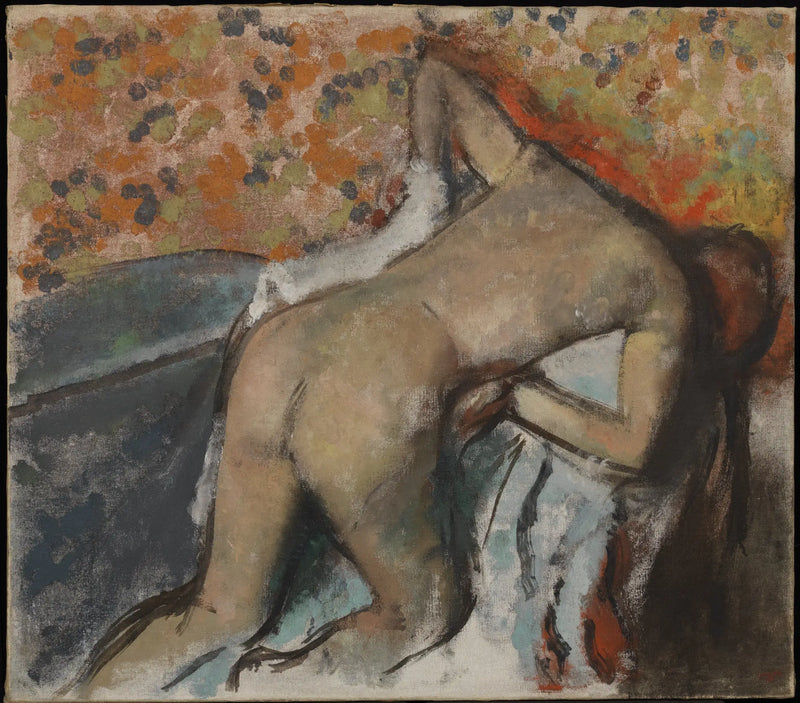 Después del baño, mujer secándose - Edgar Degas