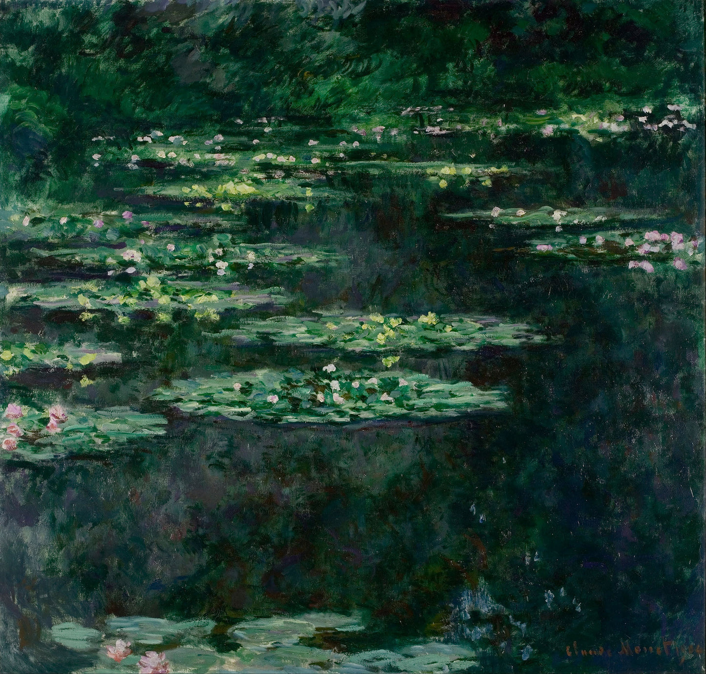 Nenúfares Negro – Claude Monet (1907)