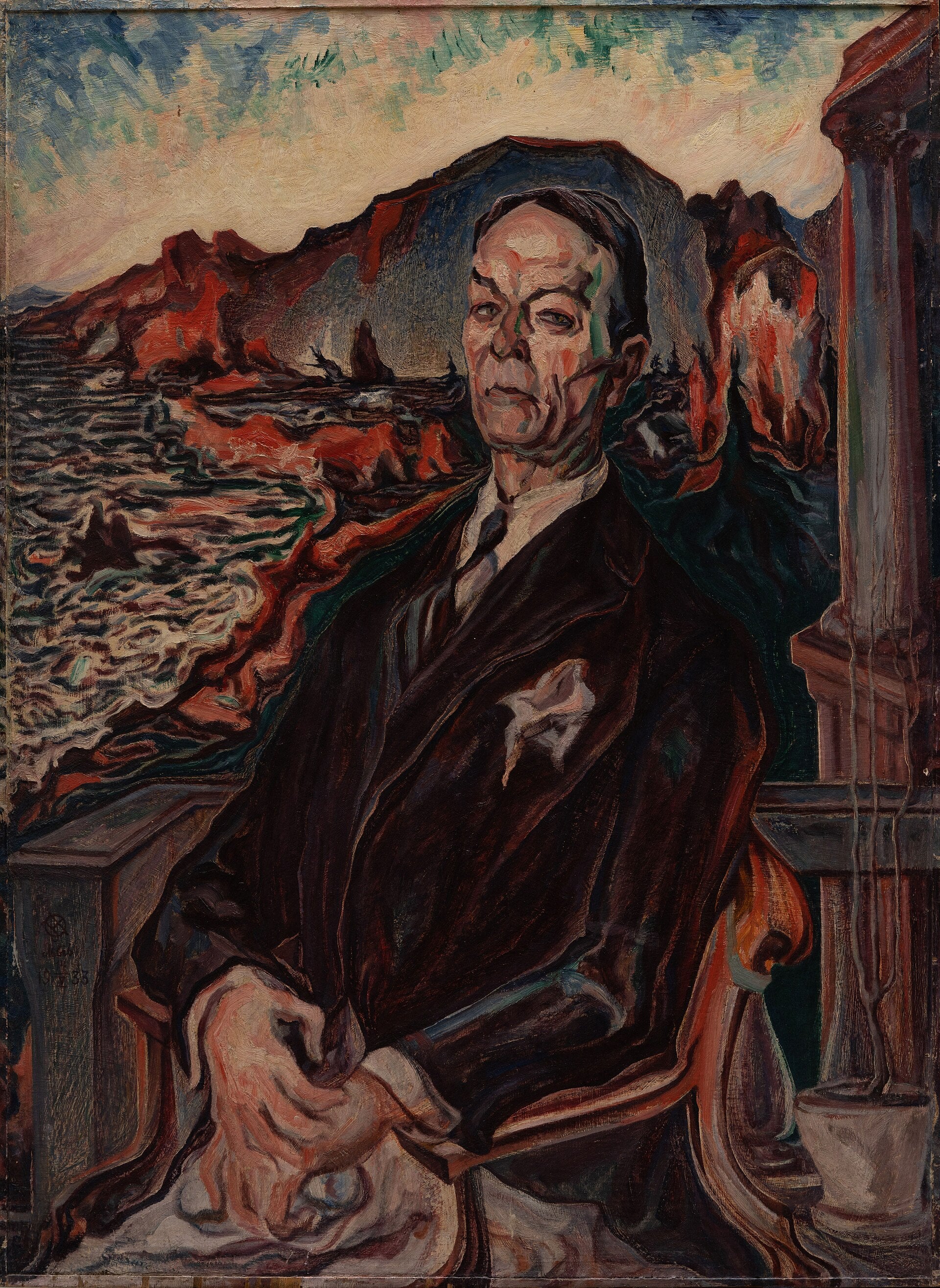 Portrait de Dmytro Levytskyi, Oleksa Novakivsky, 1933