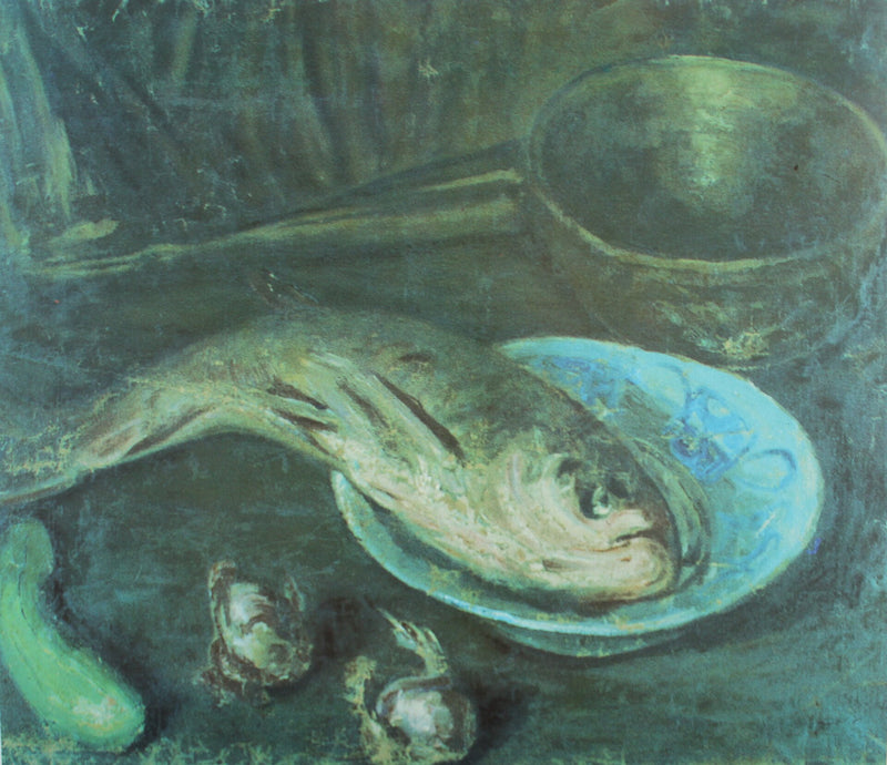 Poisson et louche de cuivre - Li Tiefu