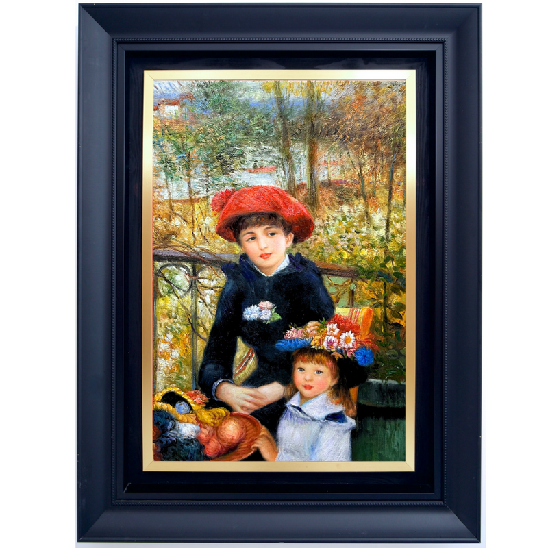 Las Dos Hermanas - Pierre-Auguste Renoir
