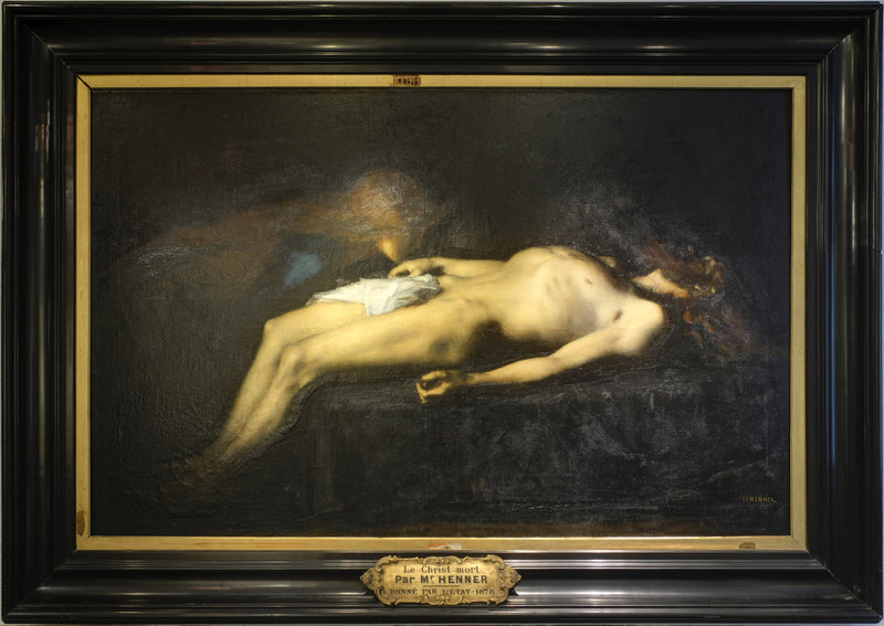 Le Christ mort. - Jean-Jacques Henner