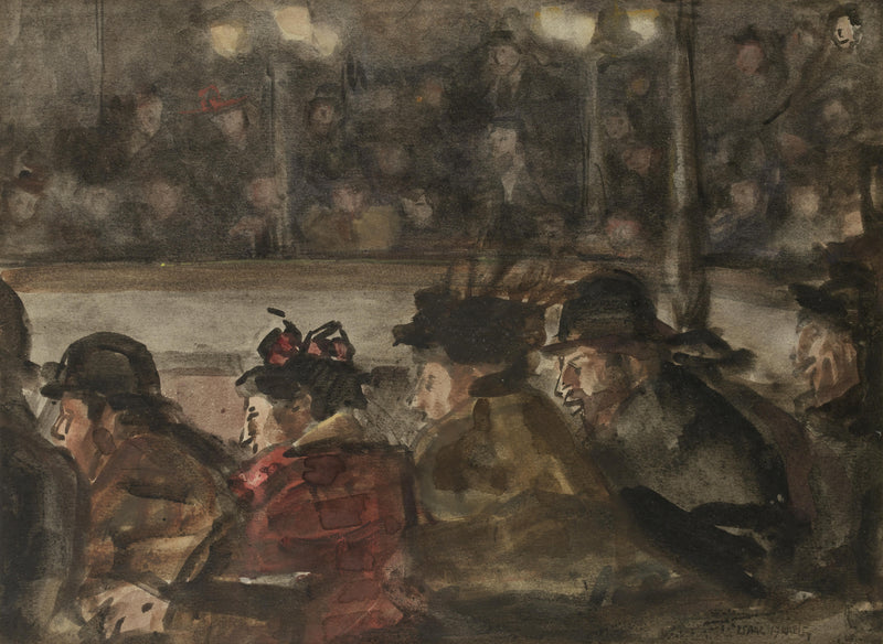 En el circo - Isaac Israels