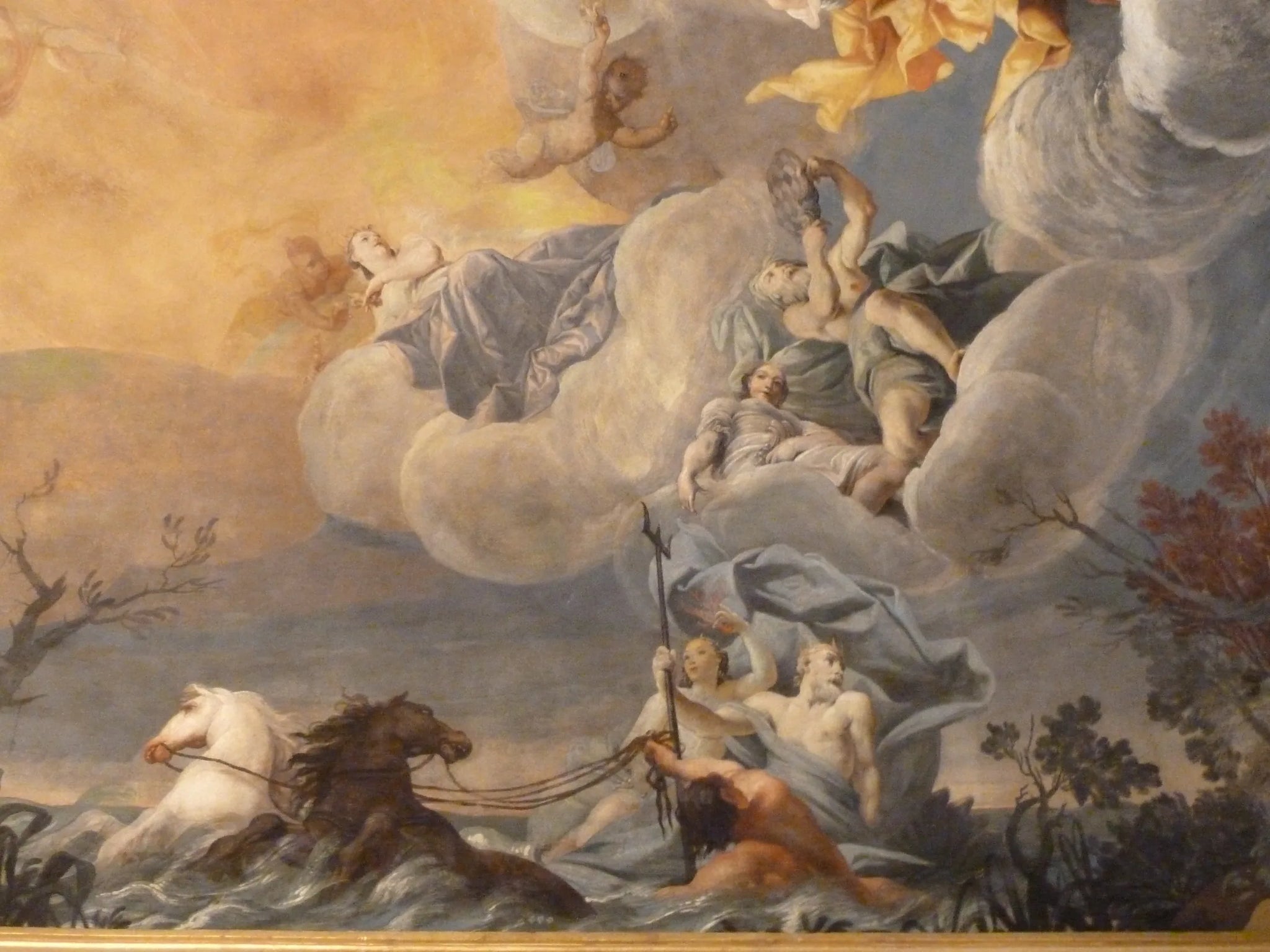 L'Olympe - Giuseppe Maria Crespi image 1 copie de tableau peinte à la main