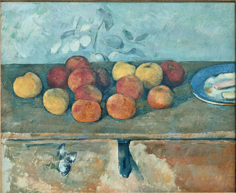 Manzanas y galletas - Paul Cézanne