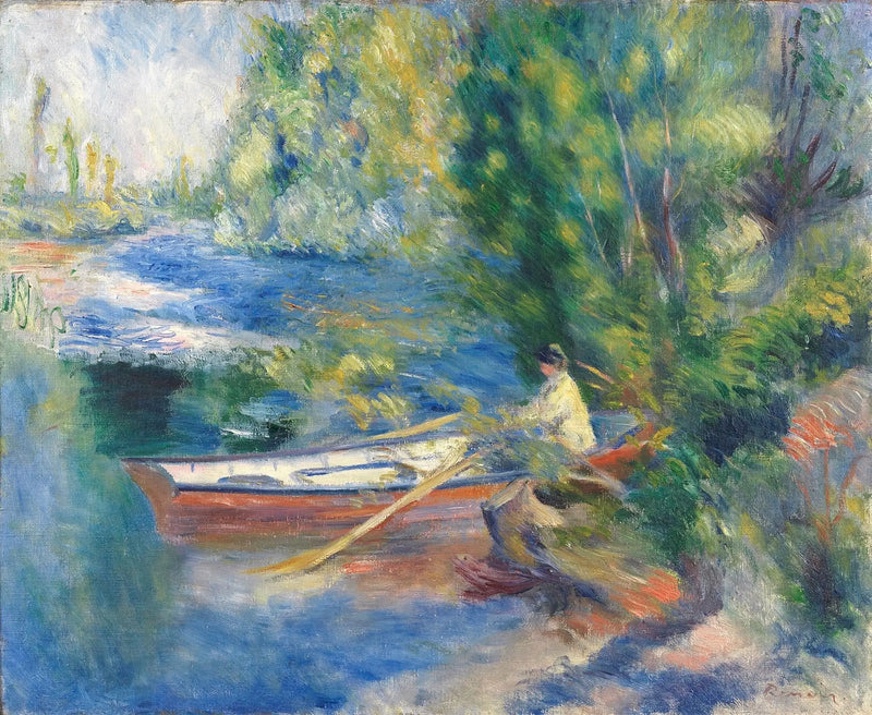 Al Borde del Agua - Pierre-Auguste Renoir