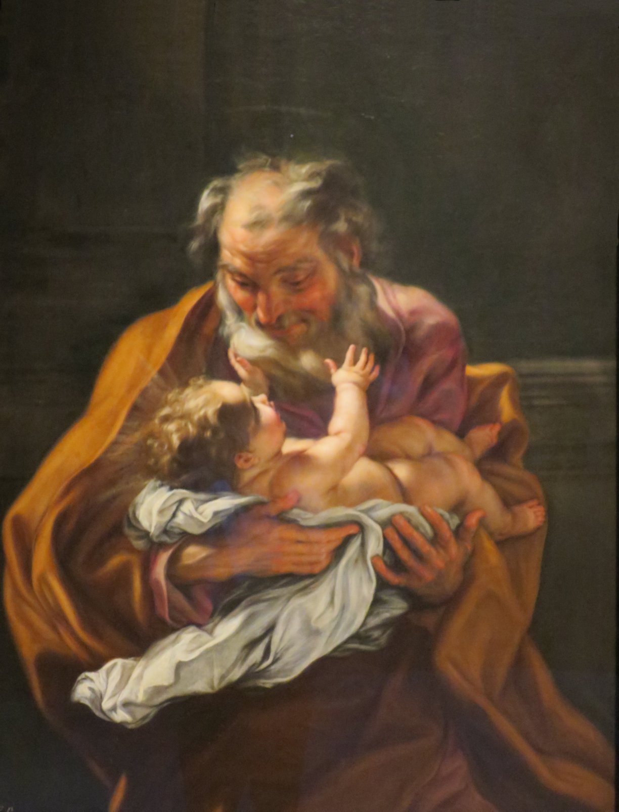 Saint Joseph et l'Enfant Jésus - Giovanni Battista Gaulli
