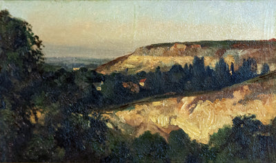 La Vallée - Gustave Courbet - Alpha Reproduction