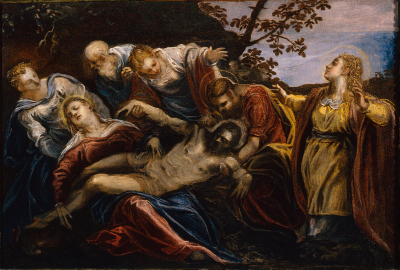 Lamentación sobre el Cristo muerto - Jacopo Tintoretto