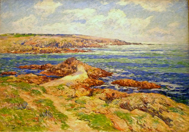 Entrada del puerto de Doëlan - Henry Moret