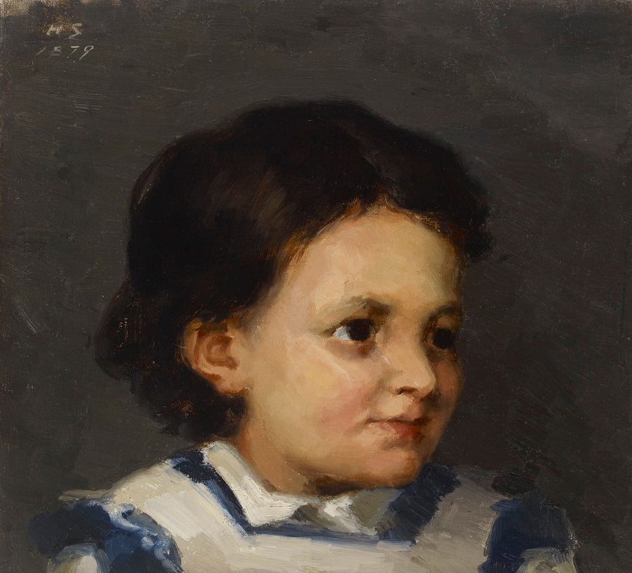Little Liisa (1879) - Helene Schjerfbeck
