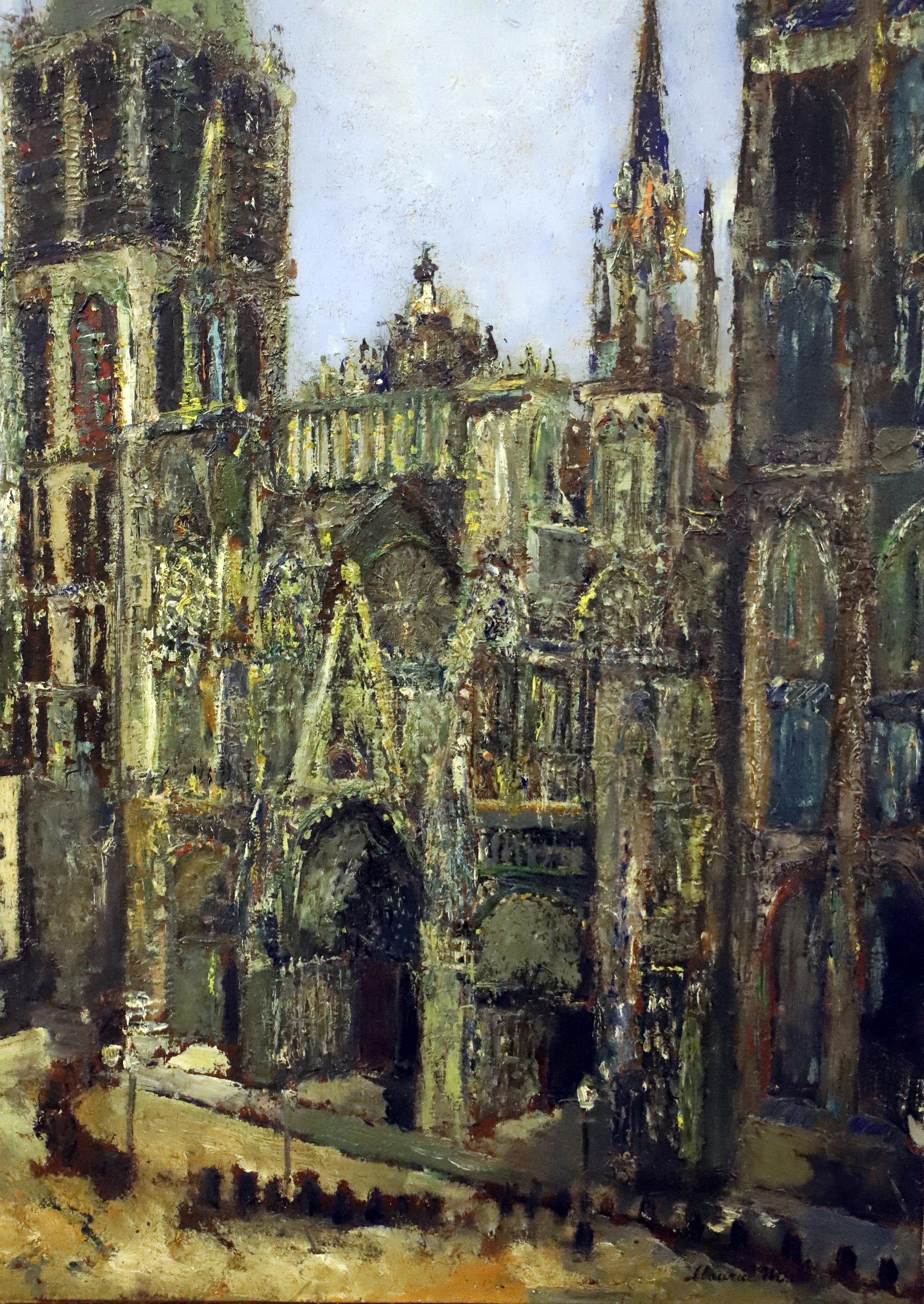 la cattedrale di rouen, 1908-09, 02 - Maurice Utrillo
