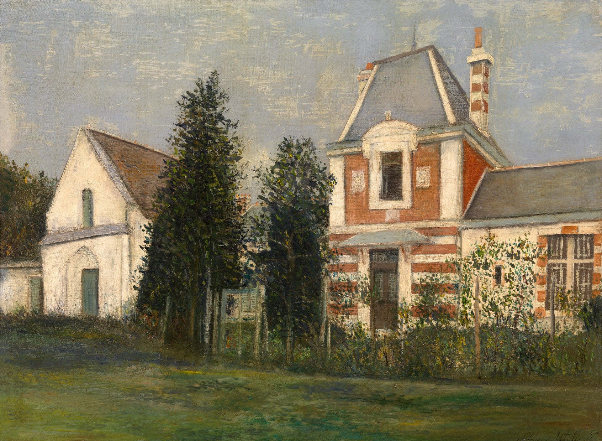 Rue à Sannois - Maurice Utrillo