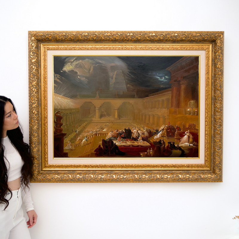 El banquete de Belsasar - John Martin