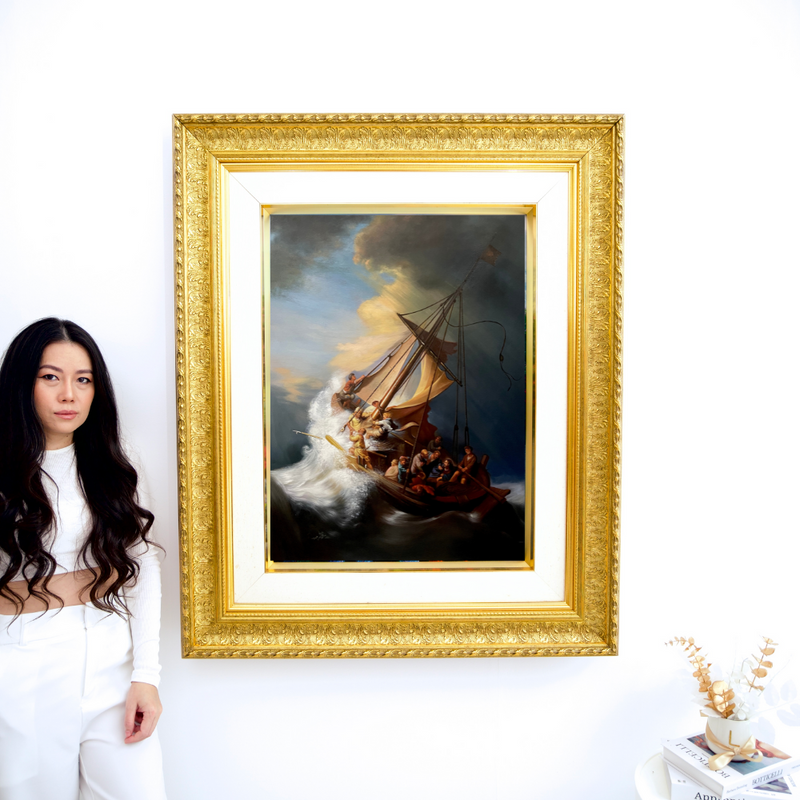 El Cristo en la tormenta en el mar de Galilea - Rembrandt