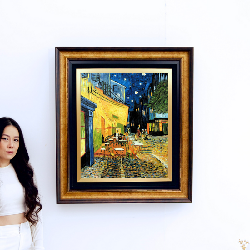Terraza del café por la noche - Vincent van Gogh