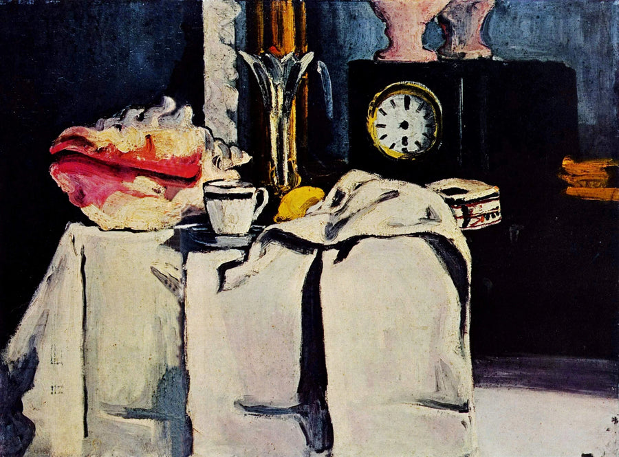 El Reloj negro - Paul Cézanne
