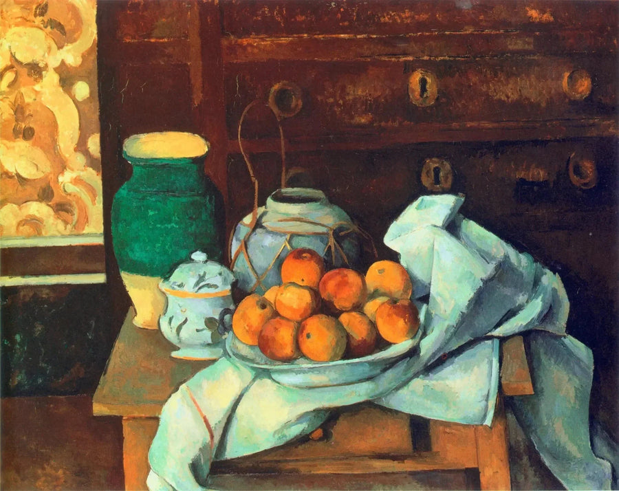 Bodegón con cómoda - Paul Cézanne