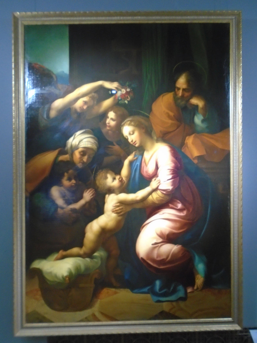 La Sagrada Familia de Francisco I - Rafael Sanzio