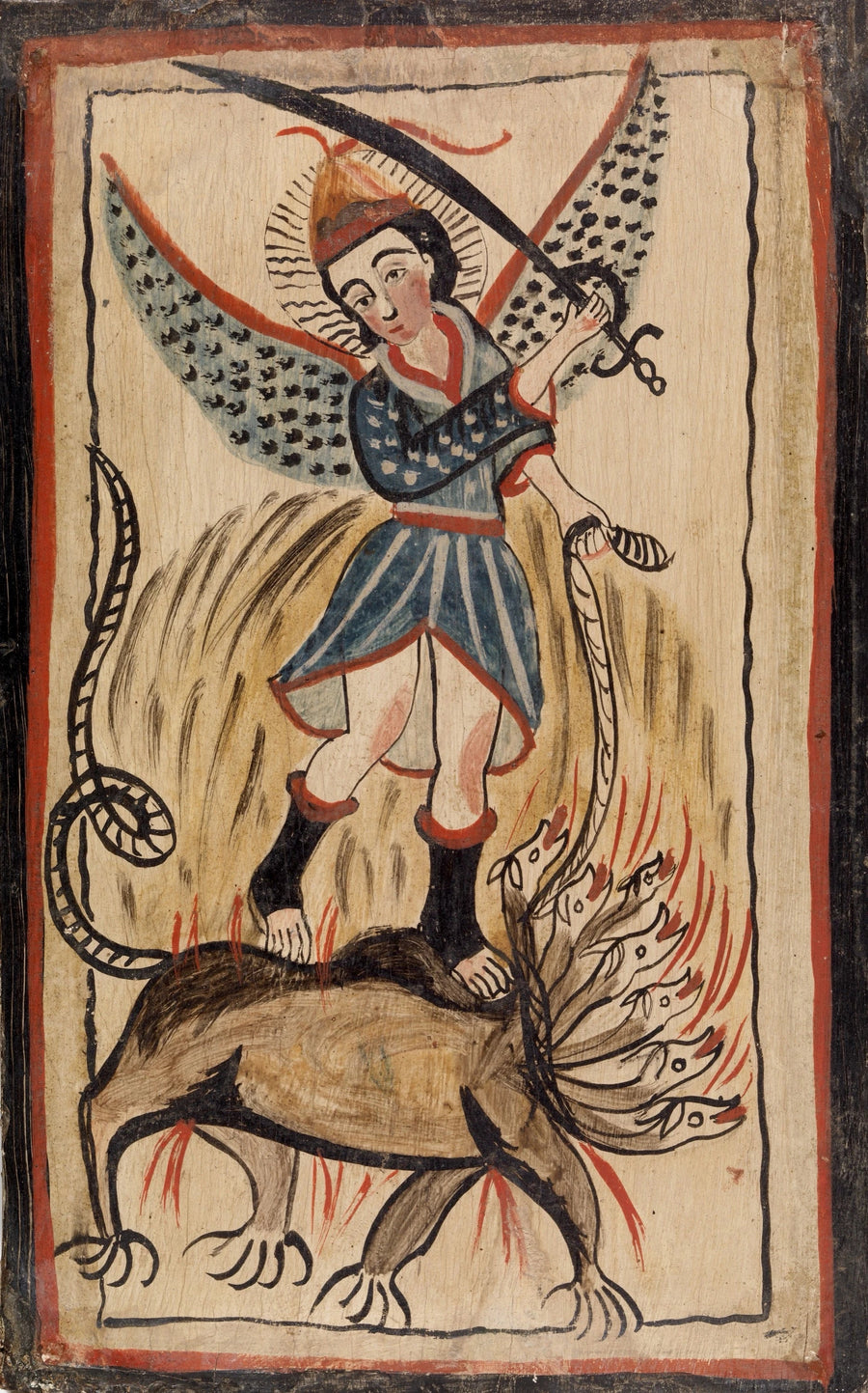 San Miguel y el Dragón - Rafael Sanzio