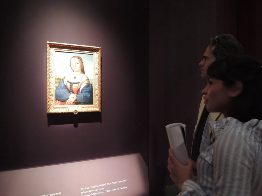 Retrato de Maddalena Doni - Rafael Sanzio